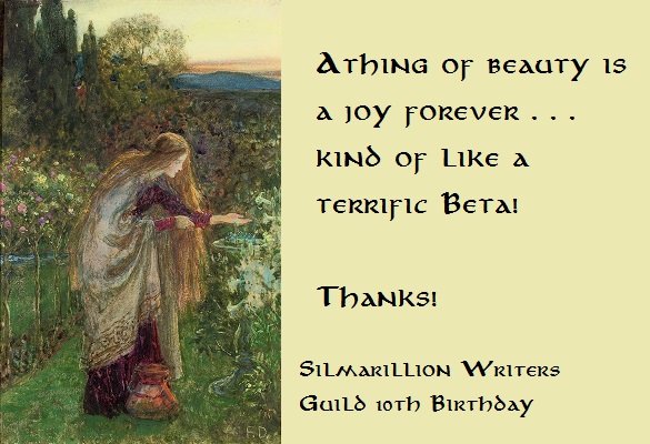 A thing of beauty is a joy forever kind of like a terrific beta birthday card