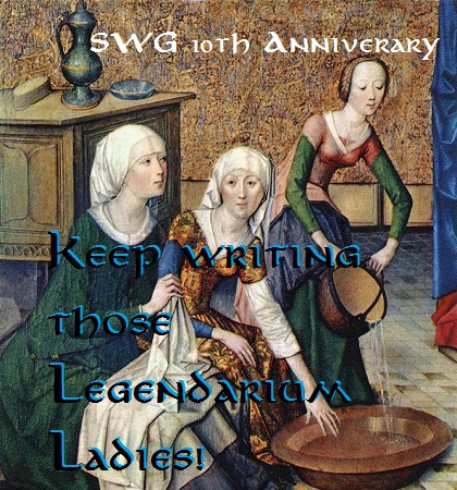 Keep writing those legendarium ladies birthday card