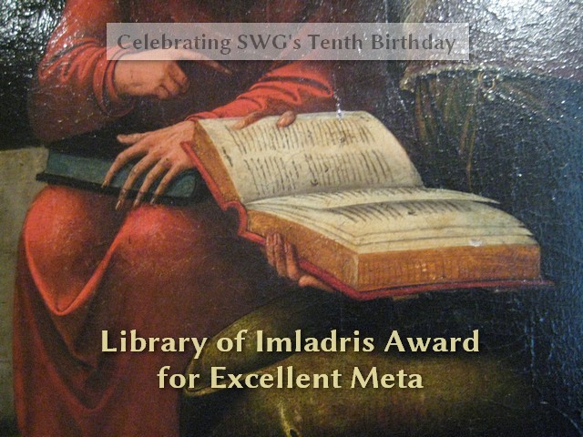 Library of Imladris Award for excellent meta birthday card