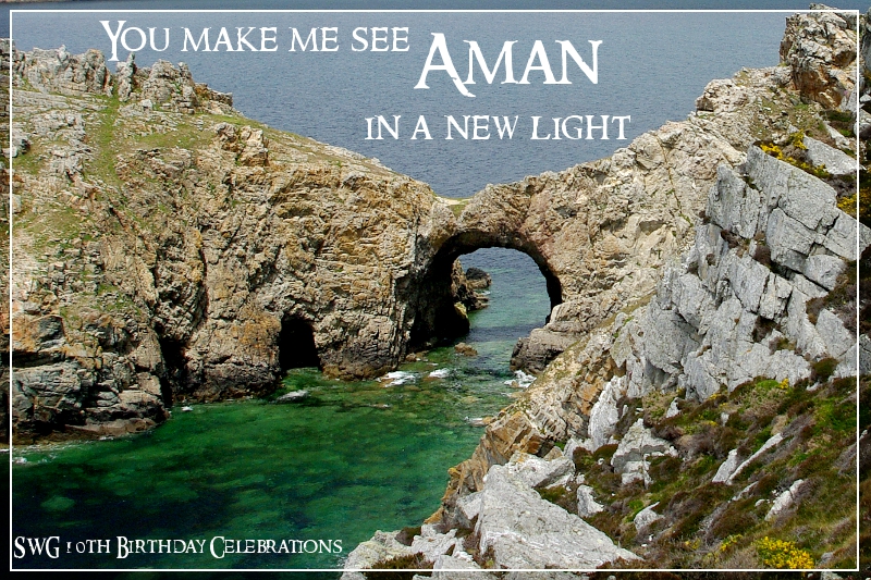 You make me see Aman in a new light birthday card