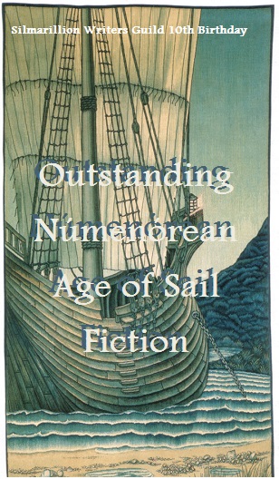Outstanding Númenórean Age of Sail fiction birthday card