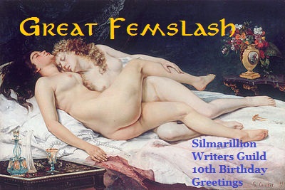 Great femslash birthday card