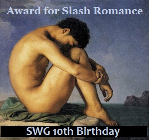 Award for slash romance birthday card