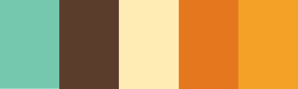 70s color palette