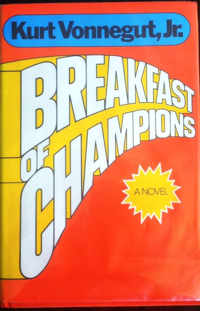 first edition book cover of Breakfast of Champions