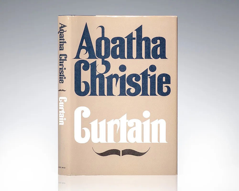 first edition book cover of Curtain