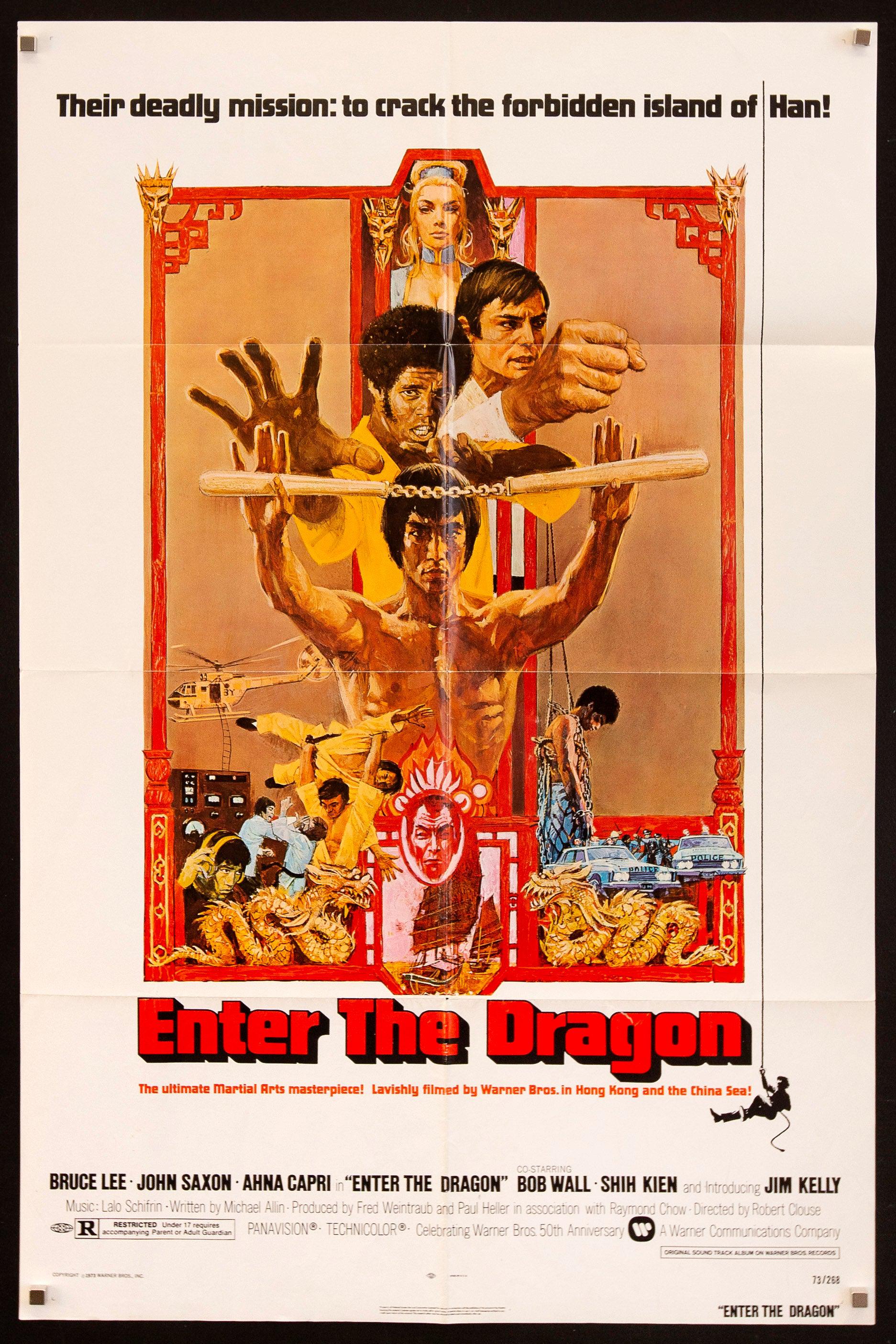 movie poster for Enter the Dragon