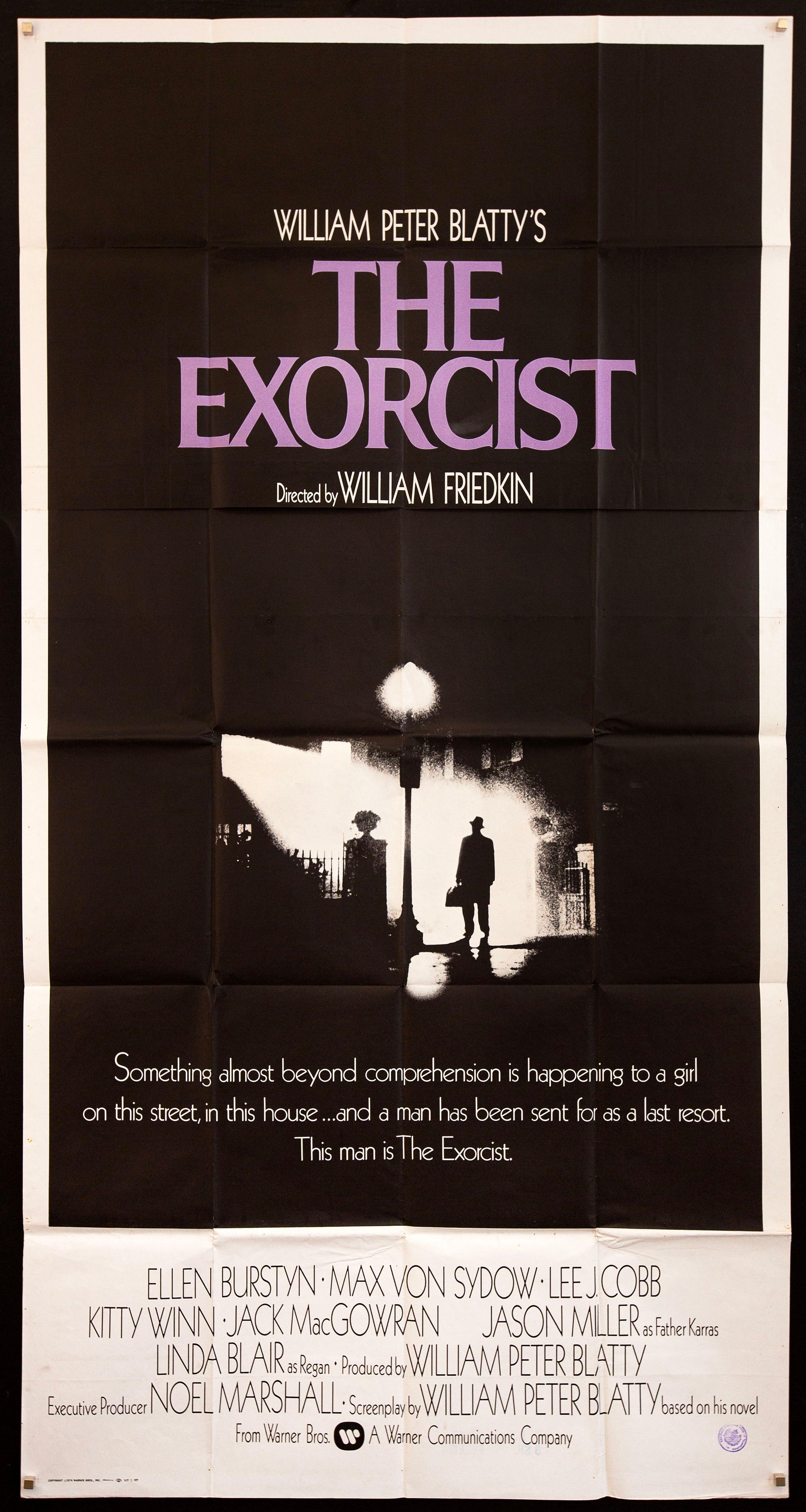 movie poster for The Exorcist