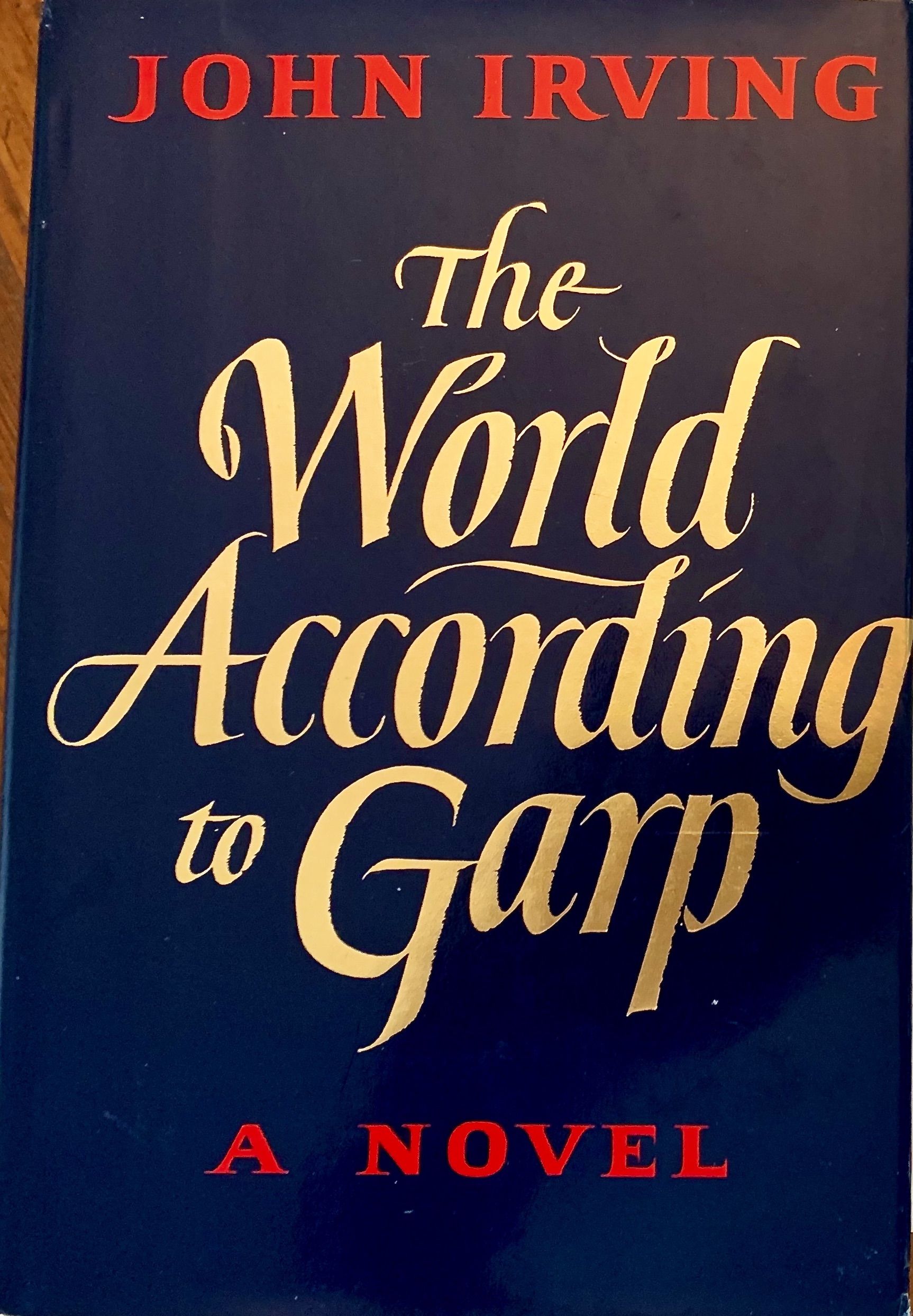 first edition book cover of The World According to Garp