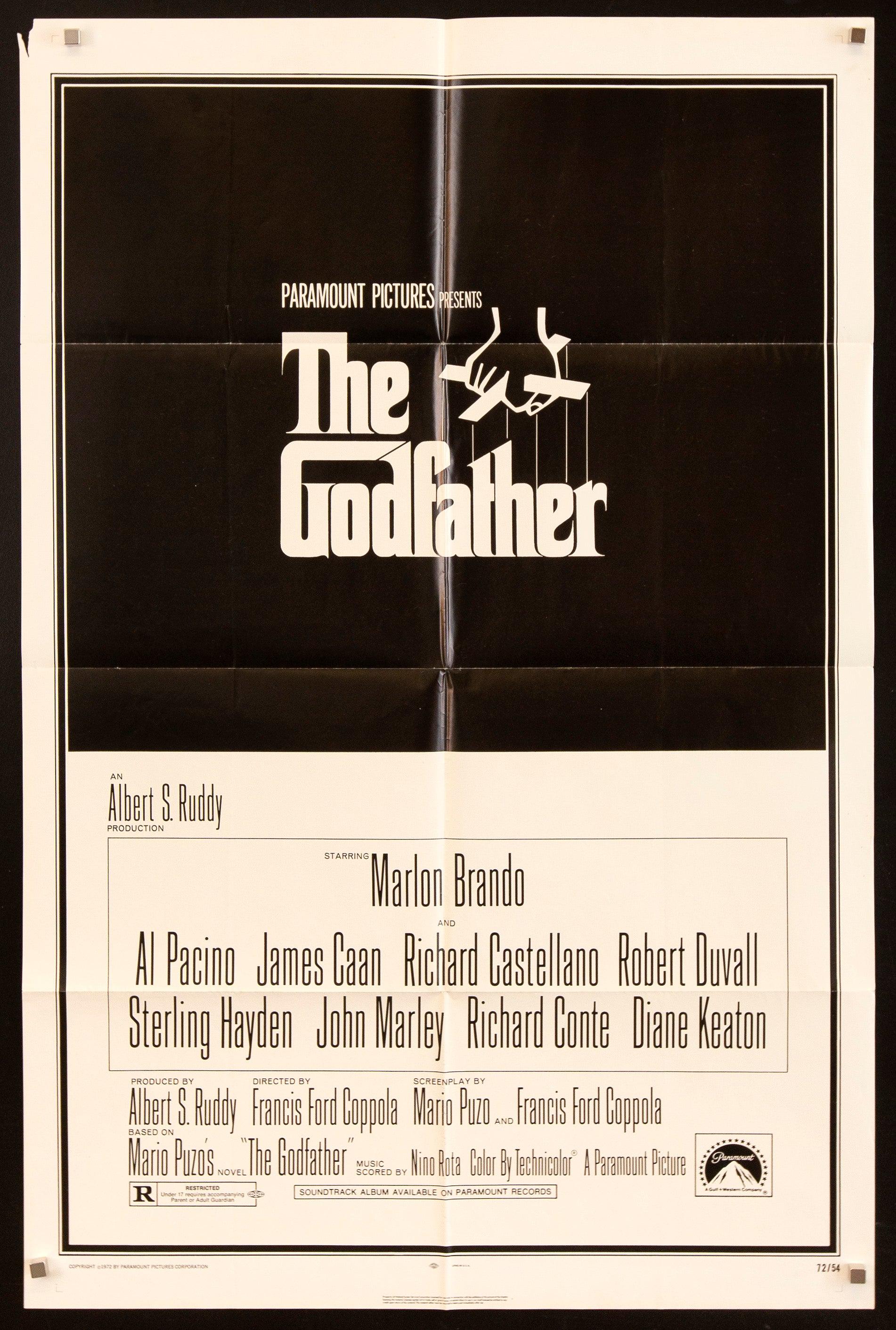 movie poster for The Godfather