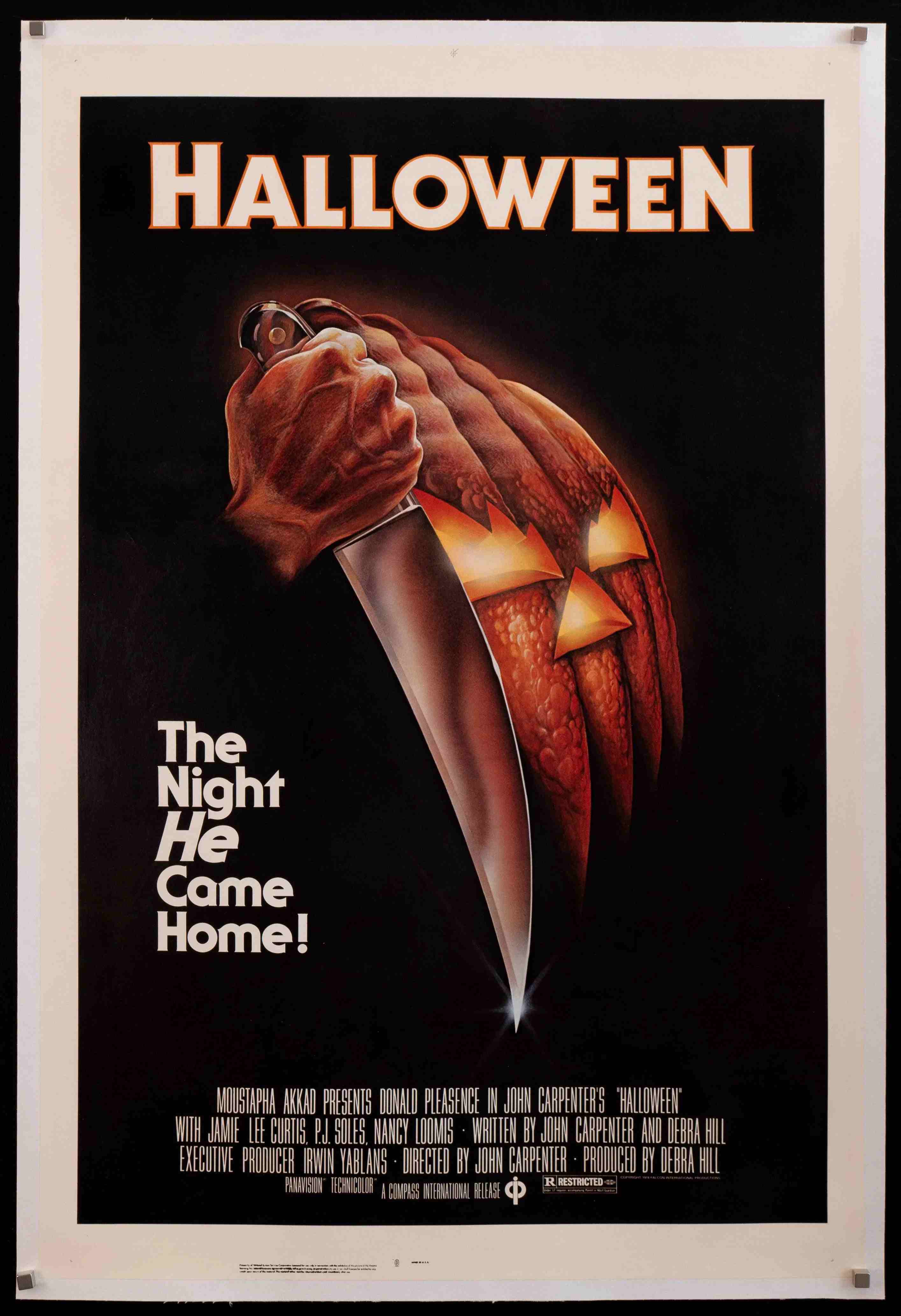 movie poster for Halloween