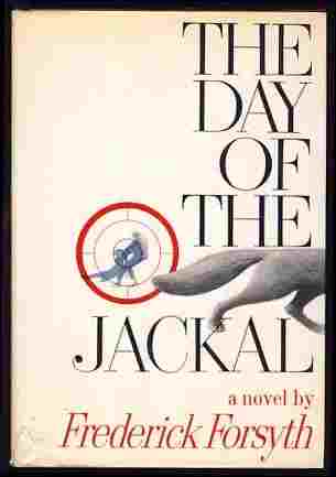 first edition book cover of Day of the Jackal