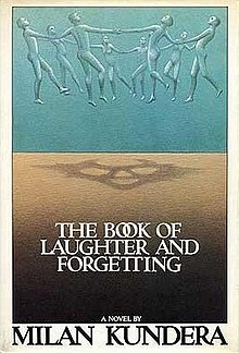 first edition book cover of The Book of Laughter and Forgetting