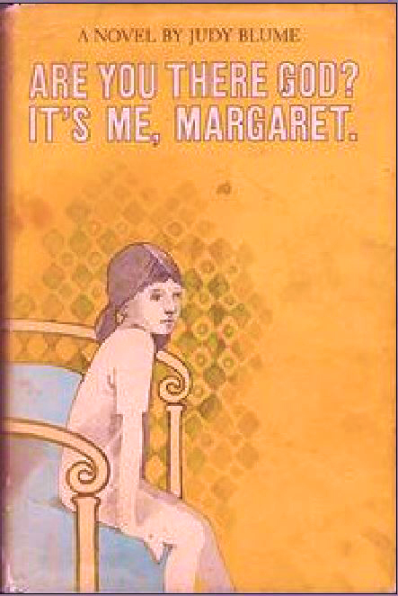 first edition book cover of Are You There, God? It's Me, Margaret