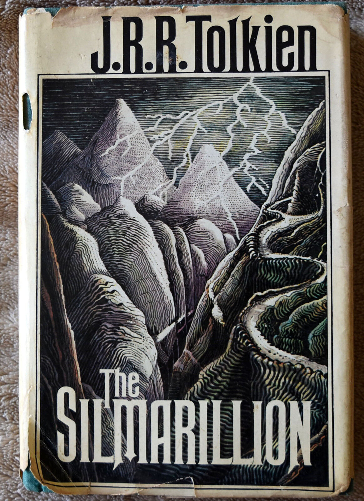 first edition book cover of The Silmarillion