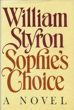 first edition book cover of Sophie's Choice