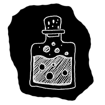 bottle of poison