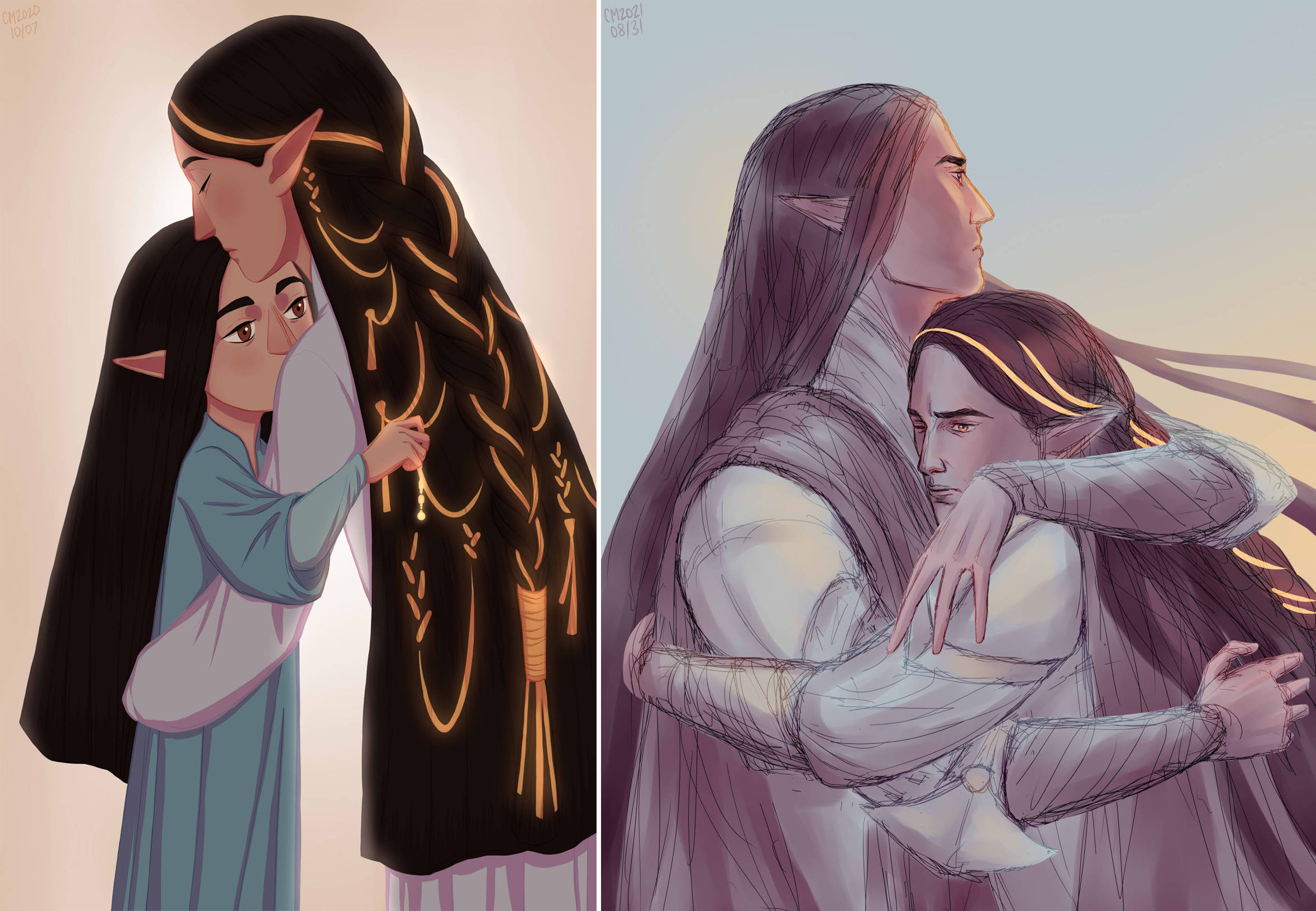 Turgon and Fingon by Cassandra/ArlenianChronicles