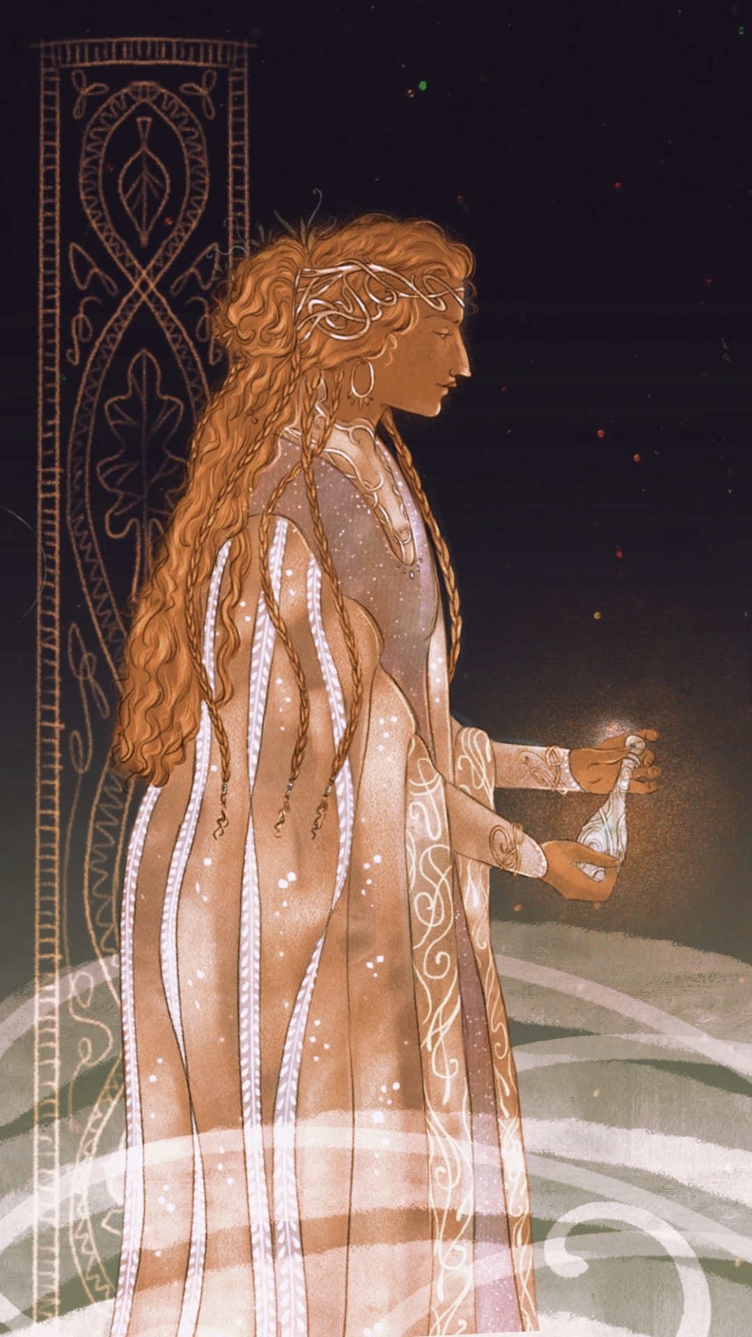 Painting of Galadriel by Nimphelos