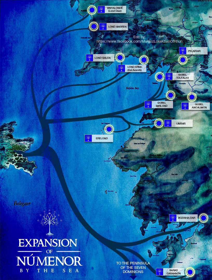 Expansion of Númenor by enanoakd